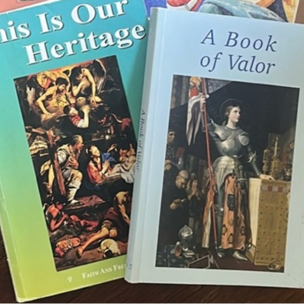 Seton Catholic school books.  (DISCOUNT 3/$20)